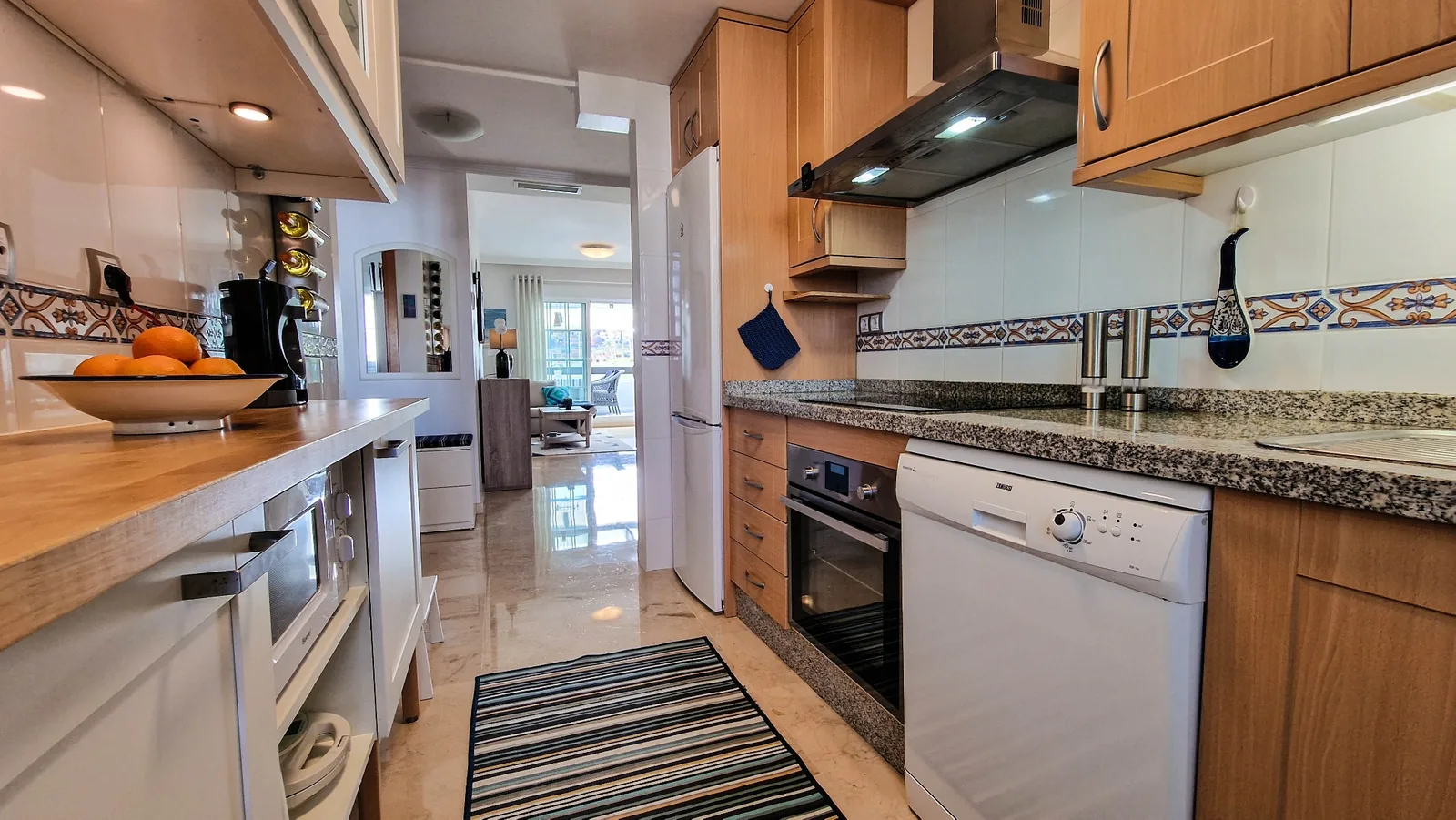 Fully equipped kitchen